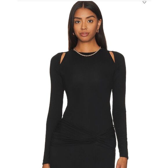 House of Harlow 1960 Tops - House of Harlow 1960 Mila Bodysuit in Brown Size S
